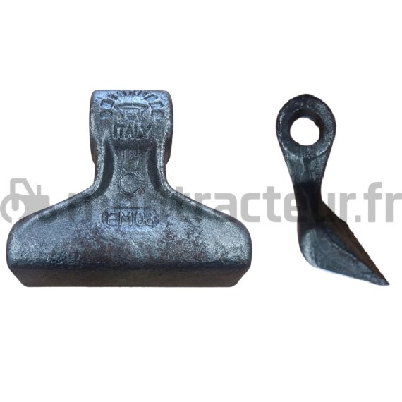 MARTEAU 120 X 40 Ø 20.5 RAYON 90 MM