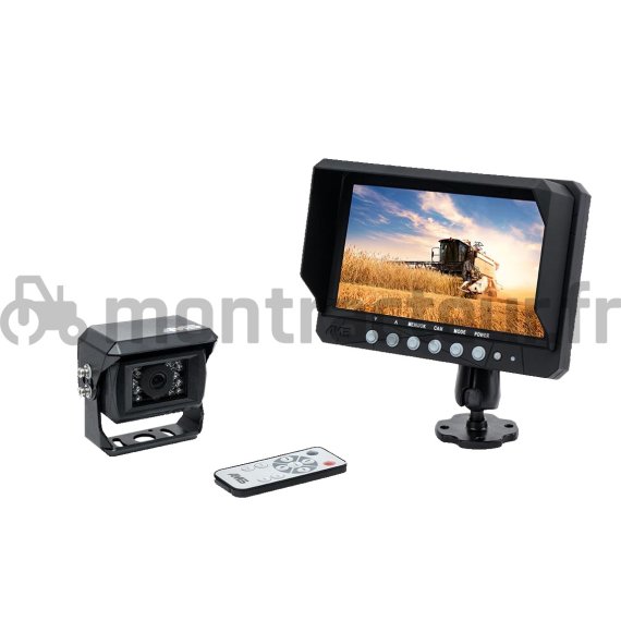 KIT CAMÉRA SD 7'' - 2 ENTRÉES FILAIRE - 1 CAMÉRA INCLUSE