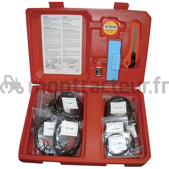 COFFRET CORDE NITRILE POUR O-RING