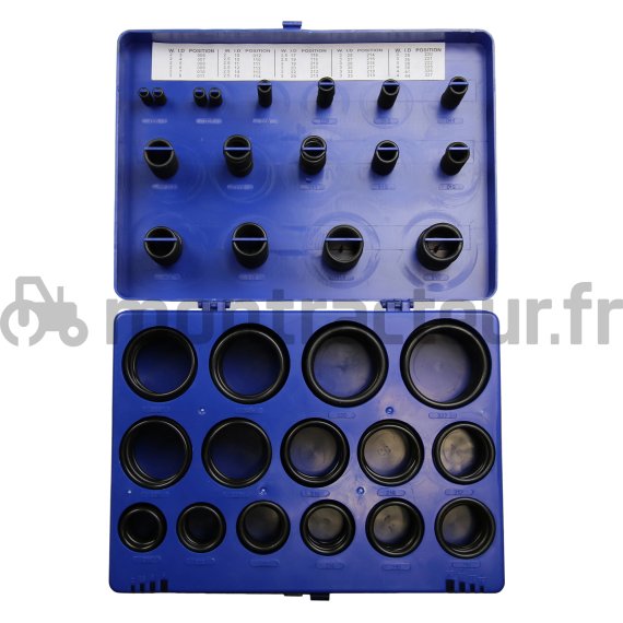 KIT JOINTS TORIQUES Ø 3 - 44 MM (BLISTER 372 PIÈCES)