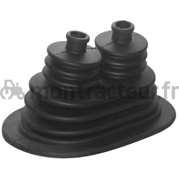 SOUFFLET DE LEVIER DE VITESSE L 164 MM - LG. MILIEU - 113.5 MM - Ø TROU - 14 MM