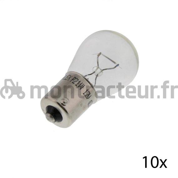 AMPOULE 12V - 21W - (BLISTER 10 PIÈCES)