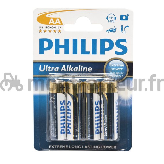 PILES LR6/AA ULTRA ALKALINE PLUS B4