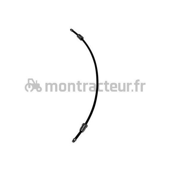 TUYAU DE CARBURANT L 450 MM - Ø 9 MM - 1/2'' UNF