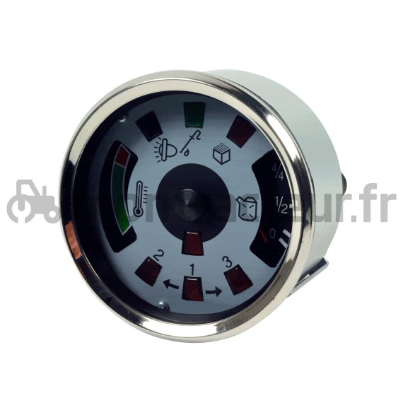 INDICATEUR MULTIFONCTIONS TEMPÉRATURE - RÉSERVOIR - LUMIÈRE - Ø 106MM - H91MM