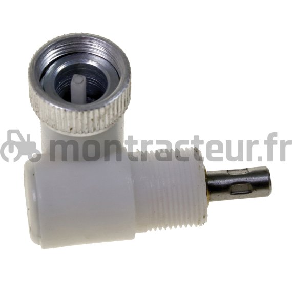 RENVOI D'ANGLE M16 X 1 - M16 X 1 - PLASTIQUE