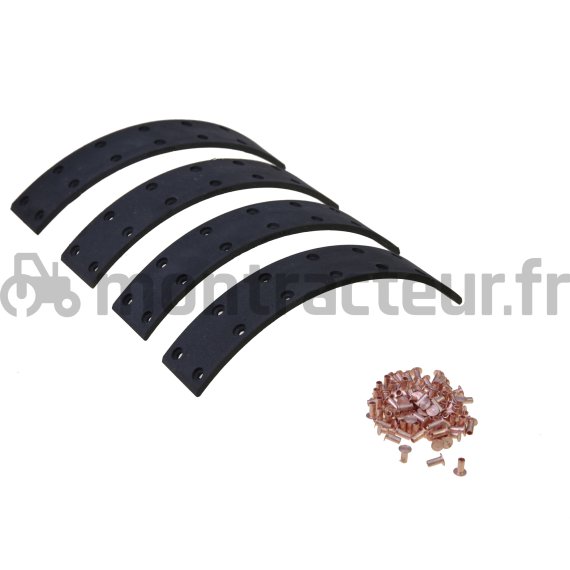 JEU DE GARNITURES DE FREIN 14 RIVETS