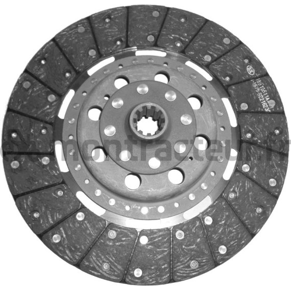 DISQUE D'AVANCEMENT ORGANIQUE RIGIDE - LIBRE Ø 305 - 1.1/8'' - 10 LUK POUR MASSEY FERGUSSON