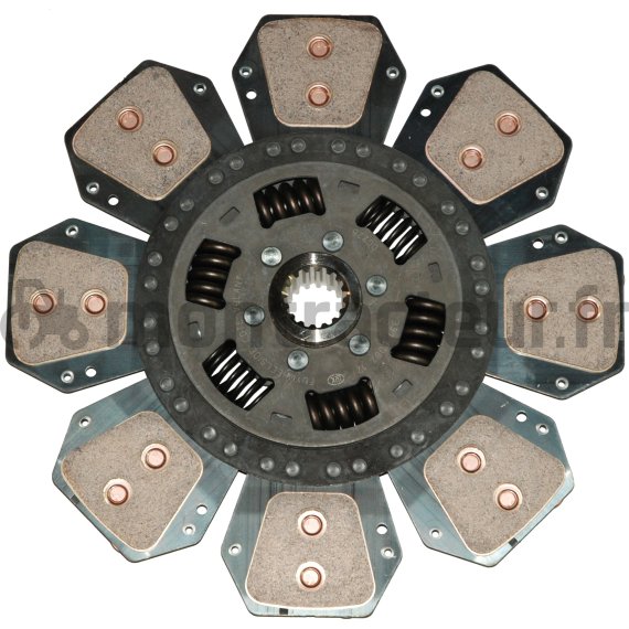 DISQUE D'AVANCEMENT LUK - LIBRE Ø 310 - 27 X 30 - 16 / 8 PADS POUR CLAAS/RENAULT