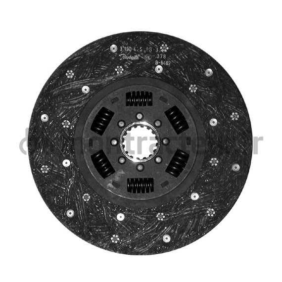 DISQUE PRISE DE FORCE ORGANIQUE RESSORT - INTERNE Ø 280 - 40 X 45 - 16