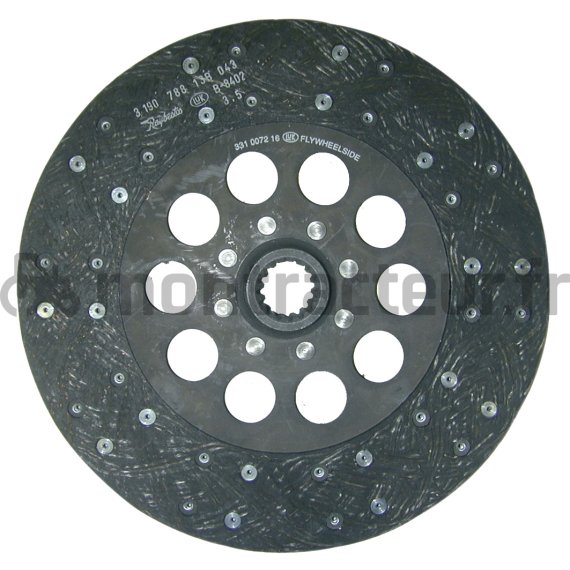 DISQUE PRISE DE FORCE ORGANIQUE RIGIDE - LIBRE Ø 310 - 31 X 35 - 16