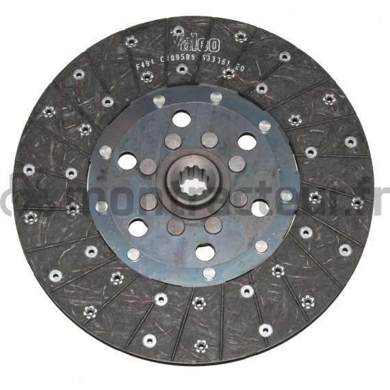 DISQUE PRISE DE FORCE ORGANIQUE RIGIDE - LIBRE Ø 280 - 22 X 25 - 10