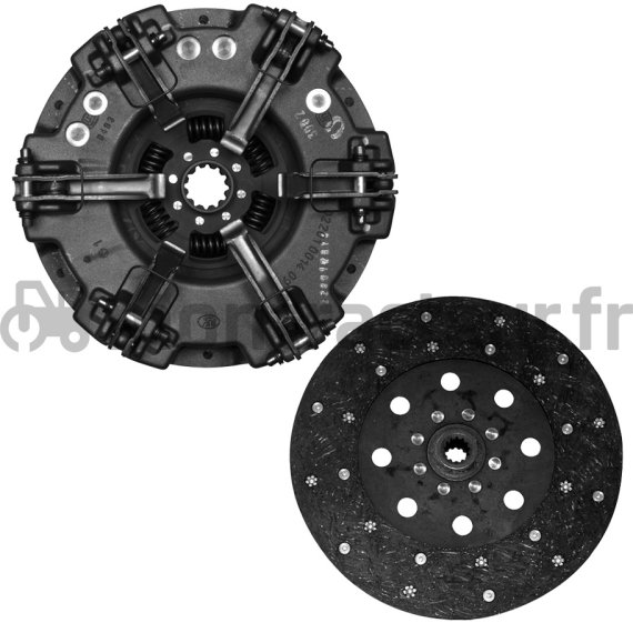 MECANISME ET DISQUE D'EMBRAYAGE LUK POUR TRACTEUR CASE/IH - CLAAS/RENAULT