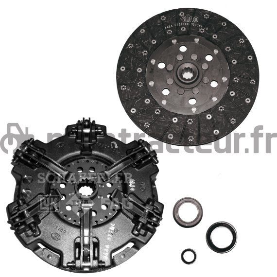 KIT EMBRAYAGE AVEC BUTÉES Ø 280/280 AVANT ORGA RESSORT 14 Z - PTO ORGA RIGID 10 Z