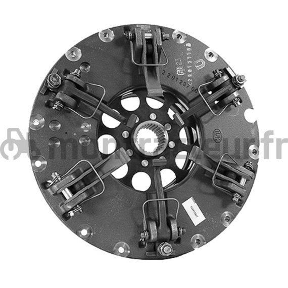 MÉCANISME DOUBLE INCLUS DISQUE PRISE DE FORCE - COMMANDE SÉPARÉE 280/280 - 6 DOIGTS - PRISE DE FORCE 45 - 28