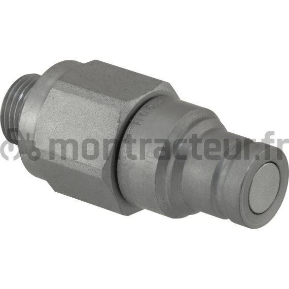 COUPLEUR MÂLE - 2FFH COUPLEUR 3/8'' - M18 X 150 -12L MÂLE