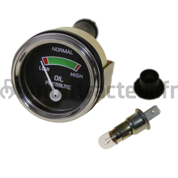 INDICATEUR PRESSION HUILE Ø 52 MM - 3/8''