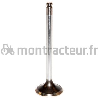 SOUPAPE D'ÉCHAPPEMENT Ø 42.00 X 8.00 MM - L 129.20 MM - 45°
