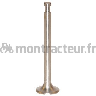 SOUPAPE D'ÉCHAPPEMENT Ø 33.00 X 10.00 MM - L 130.00 MM - 45°