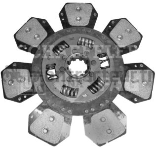 DISQUE D'AVANCEMENT LUK - LIBRE Ø 330 - 1.3/4'' - 10 / 7 PADS POUR FORD - NEW HOLLAND