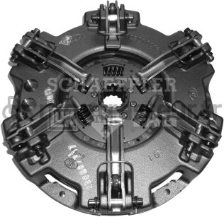 MÉCANISME DOUBLE INCLUS DISQUE AVANT ORGA 280/280 - 6 DOIGTS - AV 40 - 14