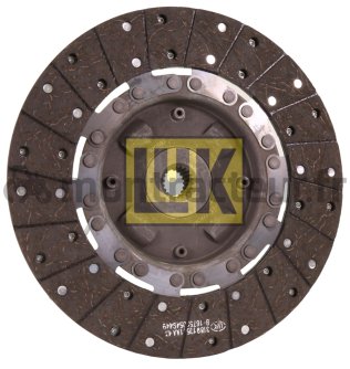 DISQUE D'AVANCEMENT ORGANIQUE RESSORT - LIBRE Ø 302 - 1.1/8'' - 21 LUK