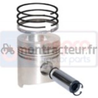 PISTON AVEC SEGMENTS Ø 100 MM - STANDARD