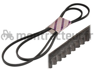 PAIRE DE COURROIES TRAPÉZOÏDALE 13 X 1400 LA
