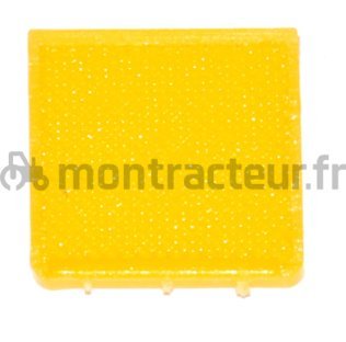 CACHE TRANSPARENT JAUNE - (BLISTER 1 PIÈCE)