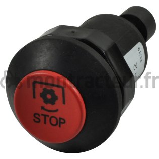 BOUTON POUSSOIR ARRÊT PRISE DE FORCE