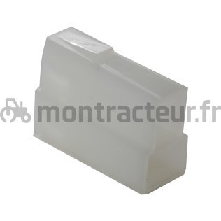 CONNECTEUR STANDARD MÂLE 6.3 MM 2 PÔLES POUR COSSE FEMELLE