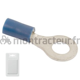 COSSE A OEILLET BLEUE - Ø 8 MM - (BLISTER 25 PIÈCES)