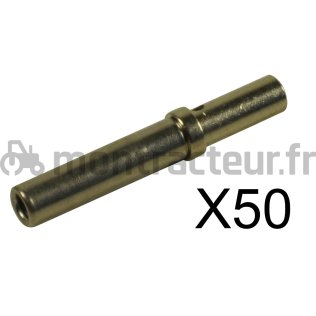COSSE FEMELLE POUR CONNECTEUR DEUTSCH 0.75 > 1.5 MM² - (BLISTER 50 PIÈCES)