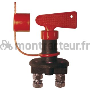 COUPE BATTERIE 100A - 24V - Ø M8