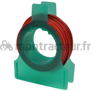 FIL MONOBRIN 1.5 MM² - BOBINE 25 M - ROUGE