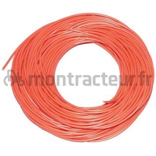 FIL MULTIBRINS 1.0 MM² - BOBINE DE 50M - ROUGE