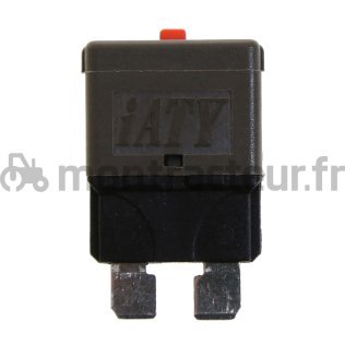 FUSIBLE AUTOMATIQUE STANDARD FICHE PLATE 7.5A - MARRON - (BLISTER 1 PIÈCE)