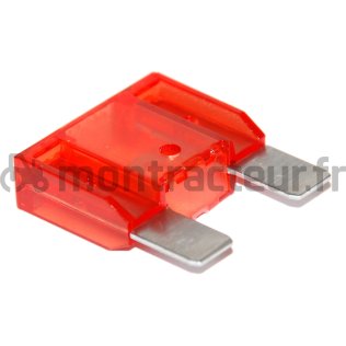 FUSIBLE MAXI FICHES PLATES 50A - ROUGE - (BLISTER 10 PIÈCES)