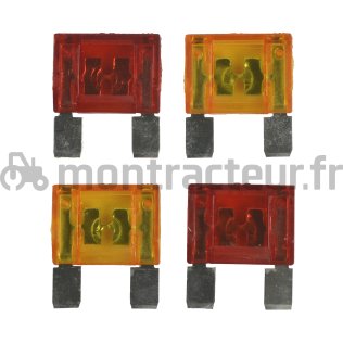 FUSIBLE MAXI FICHES PLATES 40A ET 50A (BLISTER 2+2 PIÈCES)
