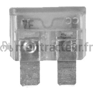 FUSIBLE STANDARD FICHES PLATES 25A - TRANSPARENT (BLISTER 10 PIÈCES)