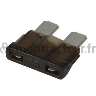 FUSIBLE STANDARD FICHES PLATES 7.5A - MARRON - (BLISTER 100 PIÈCES)