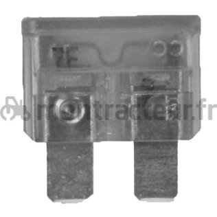 FUSIBLE STANDARD FICHES PLATES 25A - TRANSPARENT (BLISTER 6 PIÈCES)