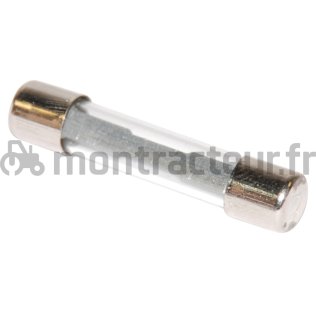FUSIBLE VERRE 25A - Ø 6.3 X L 32 MM - (BLISTER 5 PIÈCES)