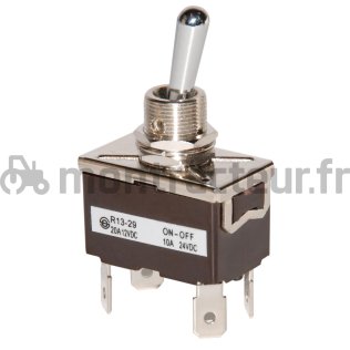 INTERRUPTEUR A LEVIER ON-OFF - (BLISTER 1 PIÈCE)