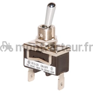 INTERRUPTEUR A LEVIER ON-OFF - (BLISTER 1 PIÈCE)