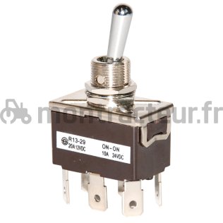 INTERRUPTEUR A LEVIER ON-OFF - (BLISTER 1 PIÈCE)