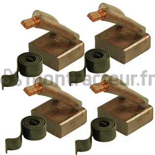 JEU BALAIS DE CHARBON POUR DEMARREUR MAHLE LETRIKA REF. 16906266 - 6005013432