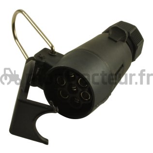 PRISE PLASTIQUE 7 PÔLES - 12V.