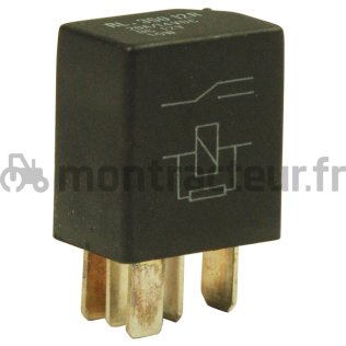 RELAIS INVERSEUR 12V - 10/20 AMP - AVEC RÉSISTANCE