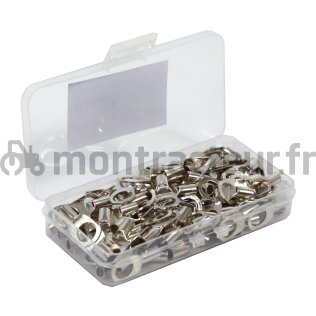 SOULIER DE CÂBLE A SOUDER 10 MM² - Ø 10 MM - (BLISTER 100 PIÈCES)
